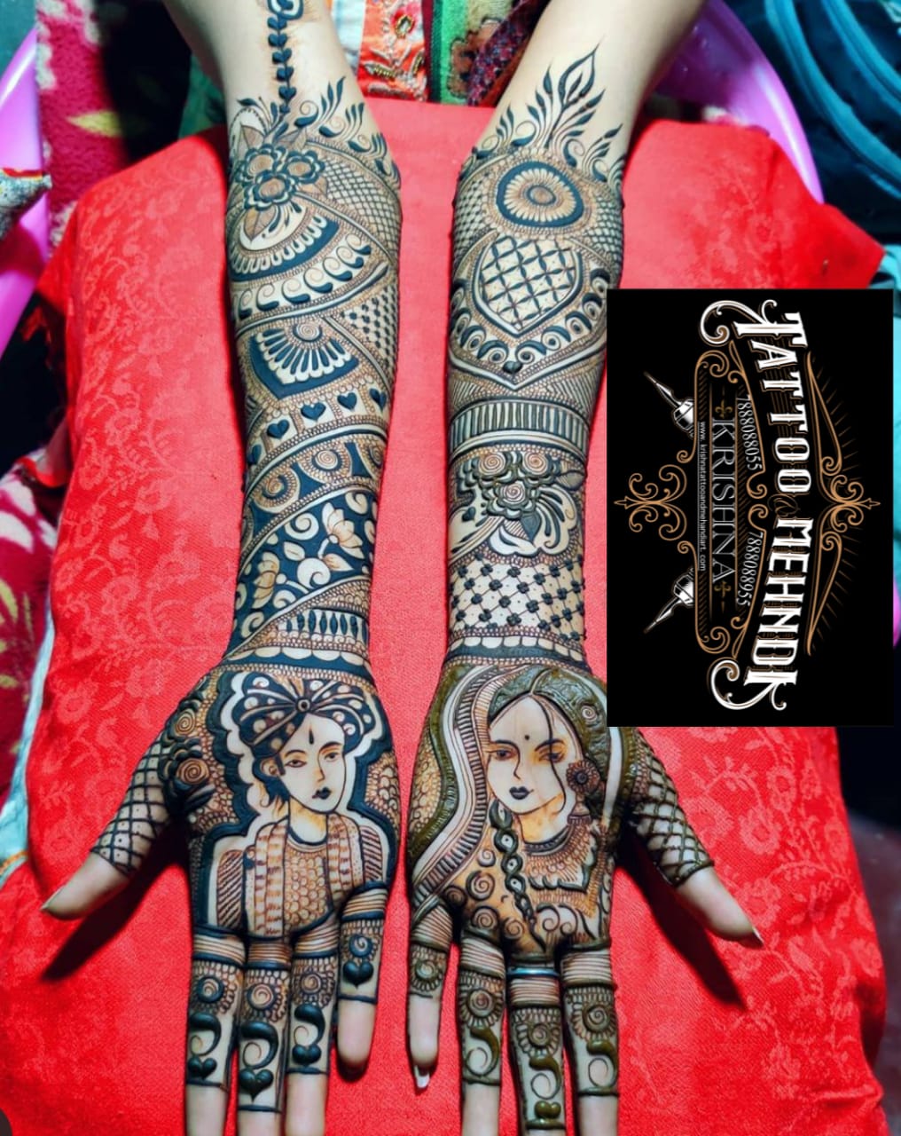 Krishna mehndi artist 1